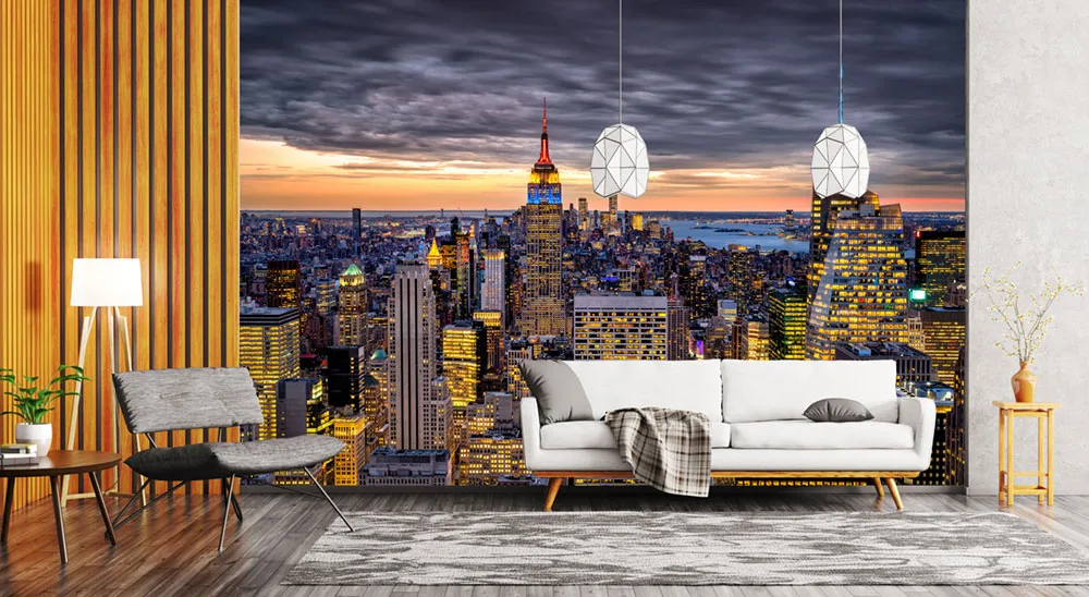 Samolepiaca textilná tapeta - NEW YORK I.